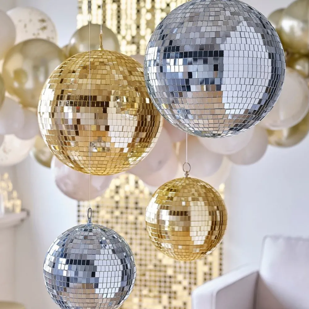 Boland Party Partners B.V. Diskokugle Sølv - Discobelysning|Oppyntning