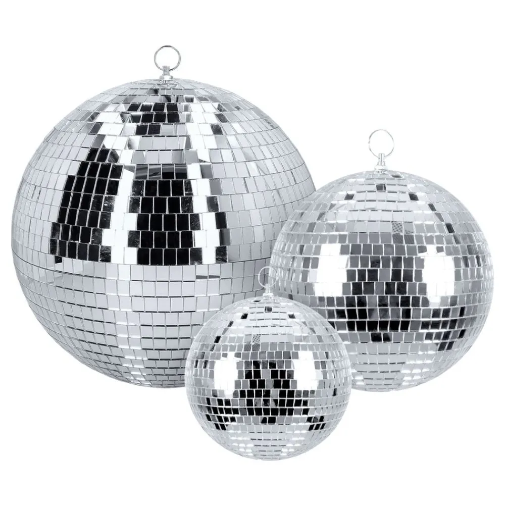 Boland Party Partners B.V. Diskokugle Sølv - Discobelysning|Oppyntning