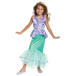 Jakks Europe B.V. Disney Ariel Deluxe Børnekostume Deluxe - Udklædningskostumer|Kostumetema