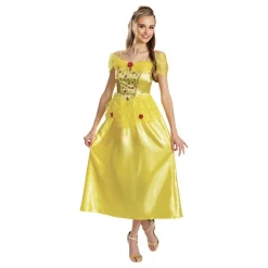 Jakks Europe B.V. Disney Belle Kjole Kostume - Udklædningskostumer|Kostumetema