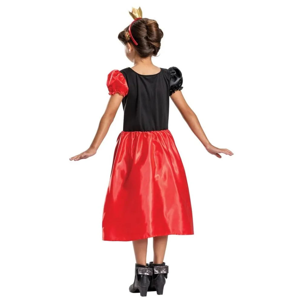 Jakks Europe B.V. Disney Dronning Hjerter Dame Børnekostume - Udklædningskostumer|Kostumetema