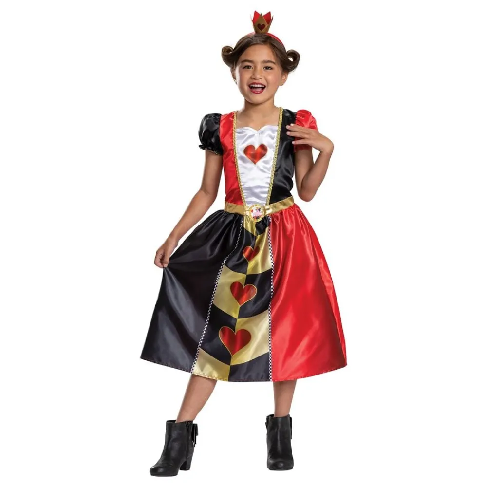 Jakks Europe B.V. Disney Dronning Hjerter Dame Børnekostume - Udklædningskostumer|Kostumetema