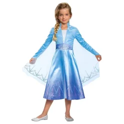 Jakks Europe B.V. Disney Frost Elsa Travel Deluxe Børnekostume - Udklædningskostumer|Kostumetema