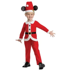 Jakks Europe B.V. Disney Mickey Mouse Julemand Børnekostume - Udklædningskostumer|Kostumetema