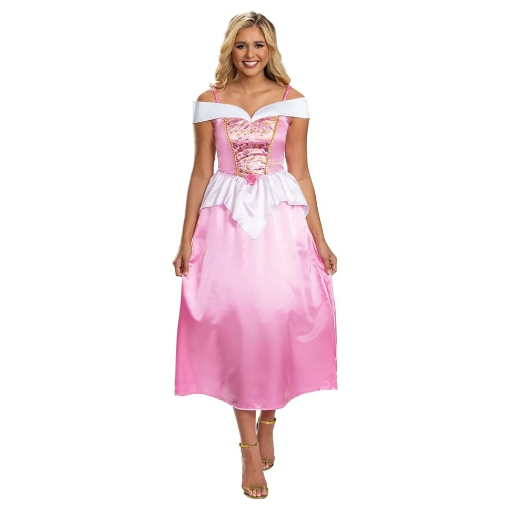 Jakks Europe B.V. Disney Tornerose Kjole Kostume - Udklædningskostumer|Kostumetema