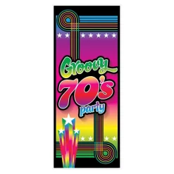 Clearance Three Sixty Degrees Ltd Dørdekoration Groovy 70's