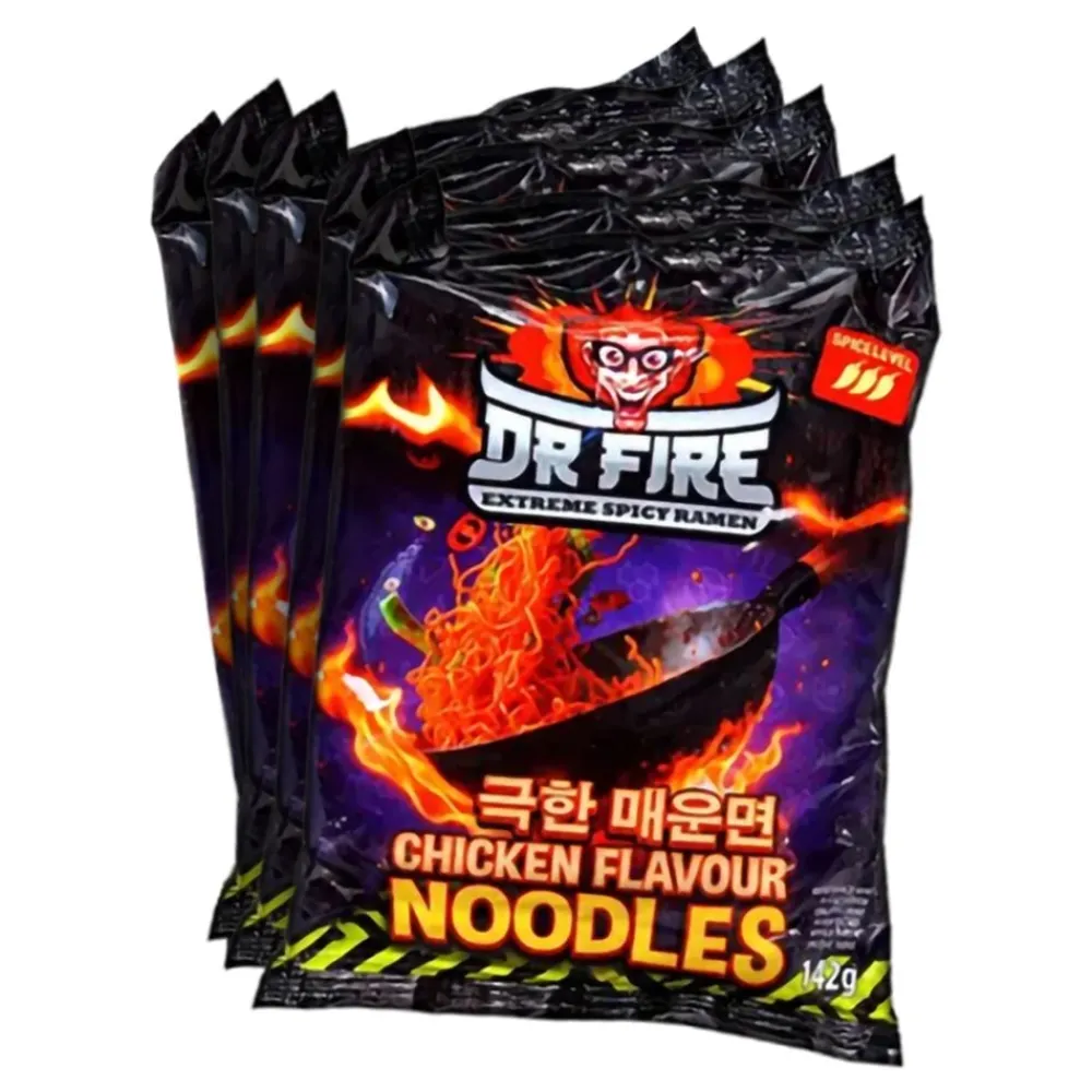USA Godis AB Dr Fire Extreme Spicy Ramen Chicken Flavour Noodles - Snacks|Slik