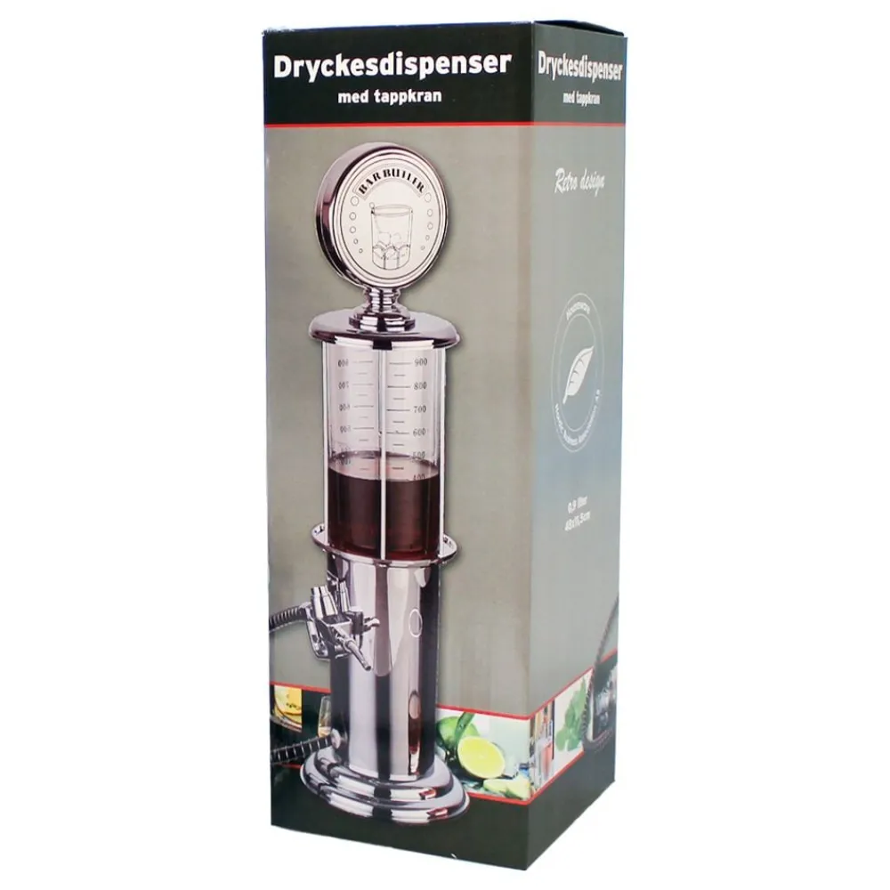 Outlet N.B.A. Nordic Business Association AB Drikkedispenser Benzinpumpe Retro