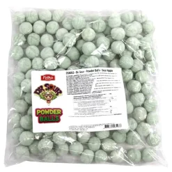 USA Godis AB Dr Sour Powder Balls Sour Apple Økonomipakke - Slik
