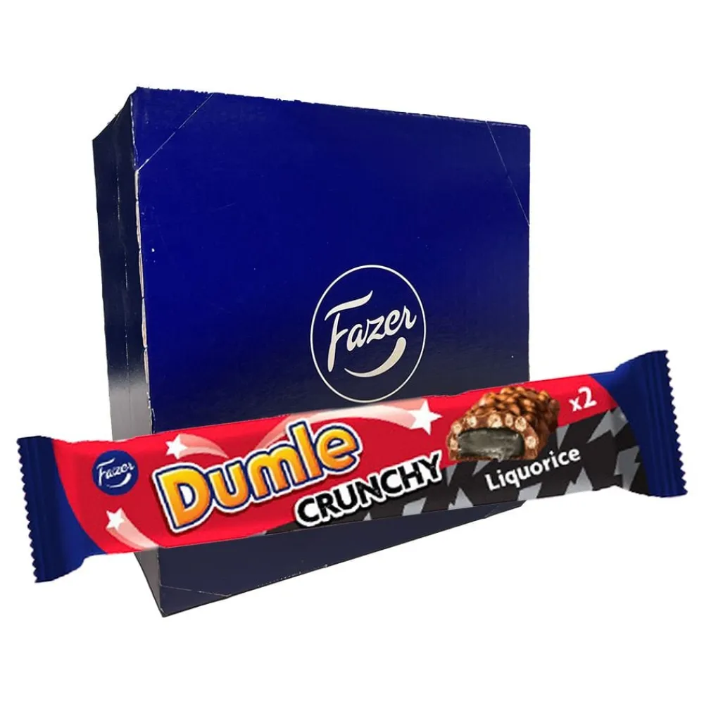 ERT Godis AB Dumle Crunchy Liquorice Dobbelt Økonomipakke - Slik