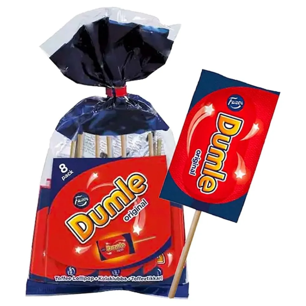 Clearance ERT Godis AB Dumle Original slikkepind i pose