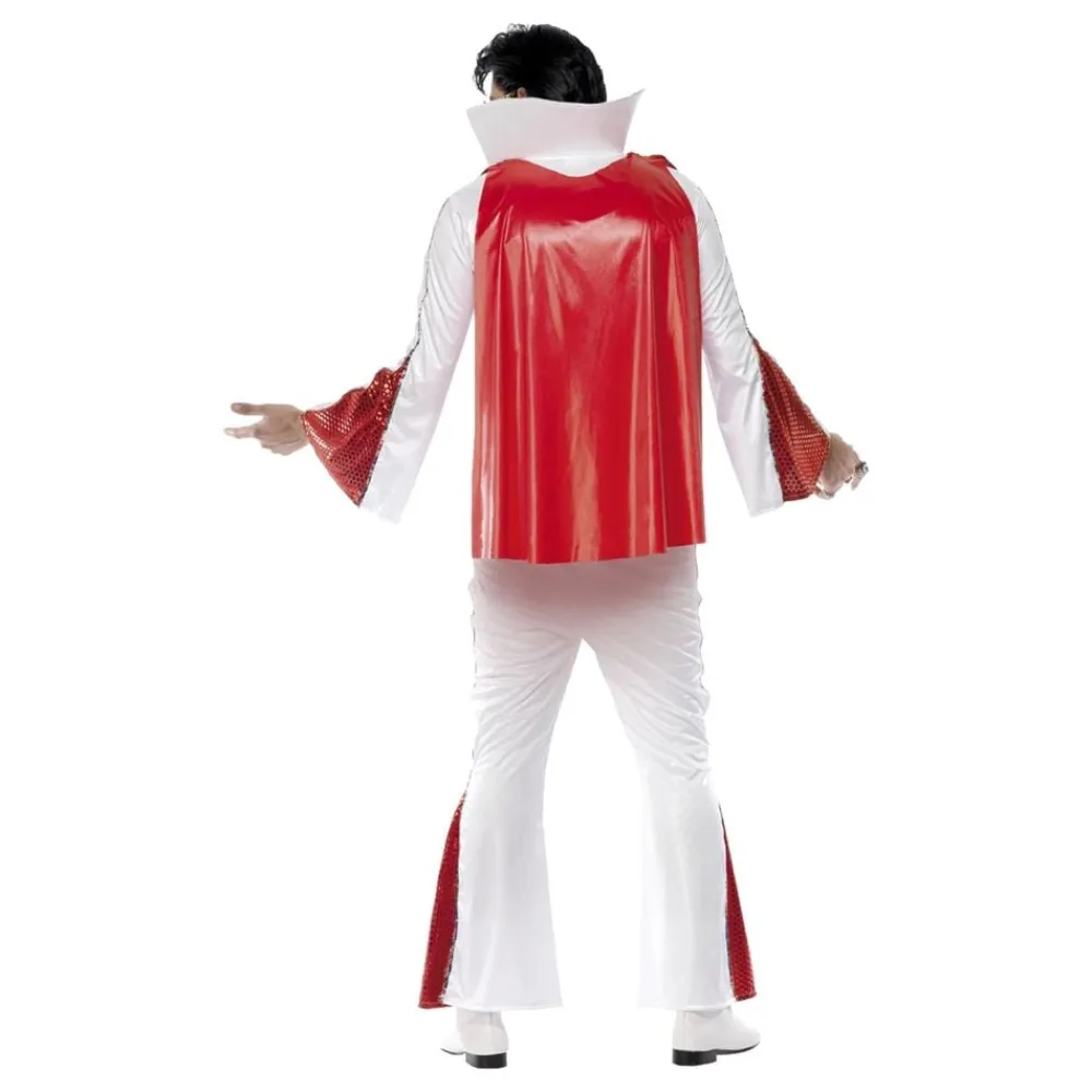 Outlet Rubies Netherland B.V. Elvis Hvid/Rød Kostume