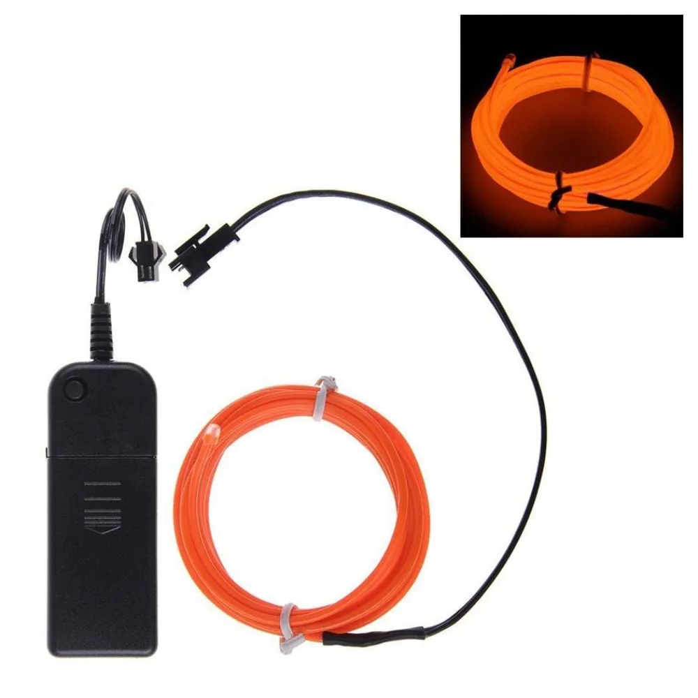 Partyking AB El Wire Batteridreven LED-kæde - Hobby & Fritid|Oppyntning