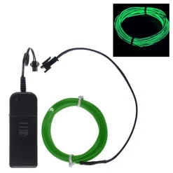 Partyking AB El Wire Batteridreven LED-kæde - Hobby & Fritid|Oppyntning