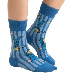 New Svensk Husman Socks AB Emil i Lönneberga™ Snickerboa Strømper til Børn Gaveæske