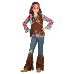 Best Fiestas Guirca, S.L 60'er Hippie Børnekostume