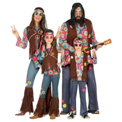 Best Fiestas Guirca, S.L 60'er Hippie Børnekostume