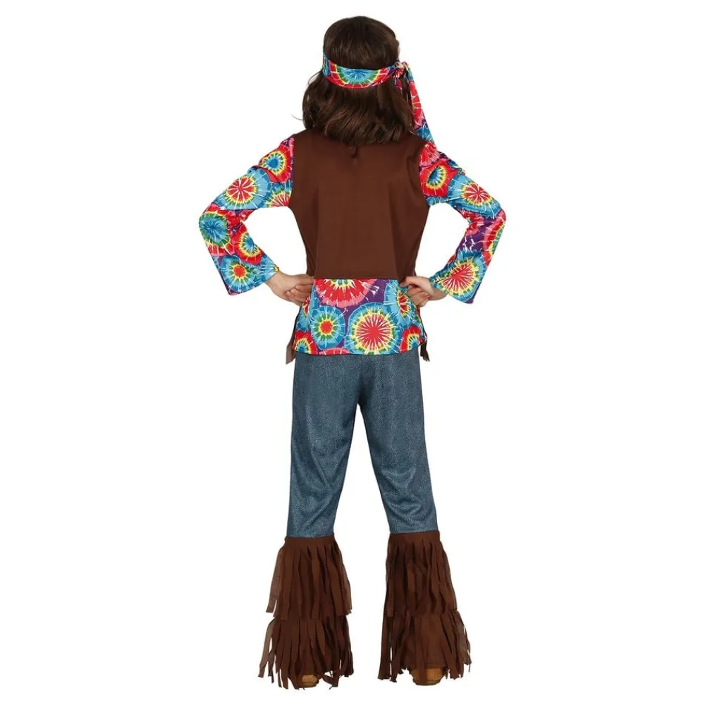 Best Fiestas Guirca, S.L 60'er Hippie Børnekostume