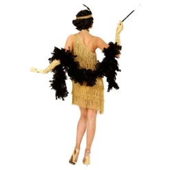 Outlet Widmann S.r.l. 20'erne Flapper Kjole Guld Kostume