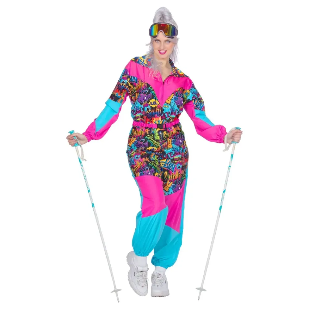 Wilbers Karnaval B.V. 80'er Retro Skidragts Kostume - Udklædningskostumer|Kostumetema