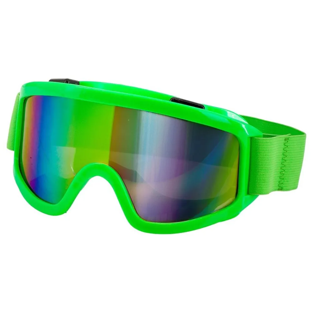 Widmann S.r.l. 80'er Skibriller Neongrøn - Tilbehør|Accessories
