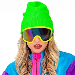 Widmann S.r.l. 80'er Skibriller Neongul - Tilbehør|Accessories