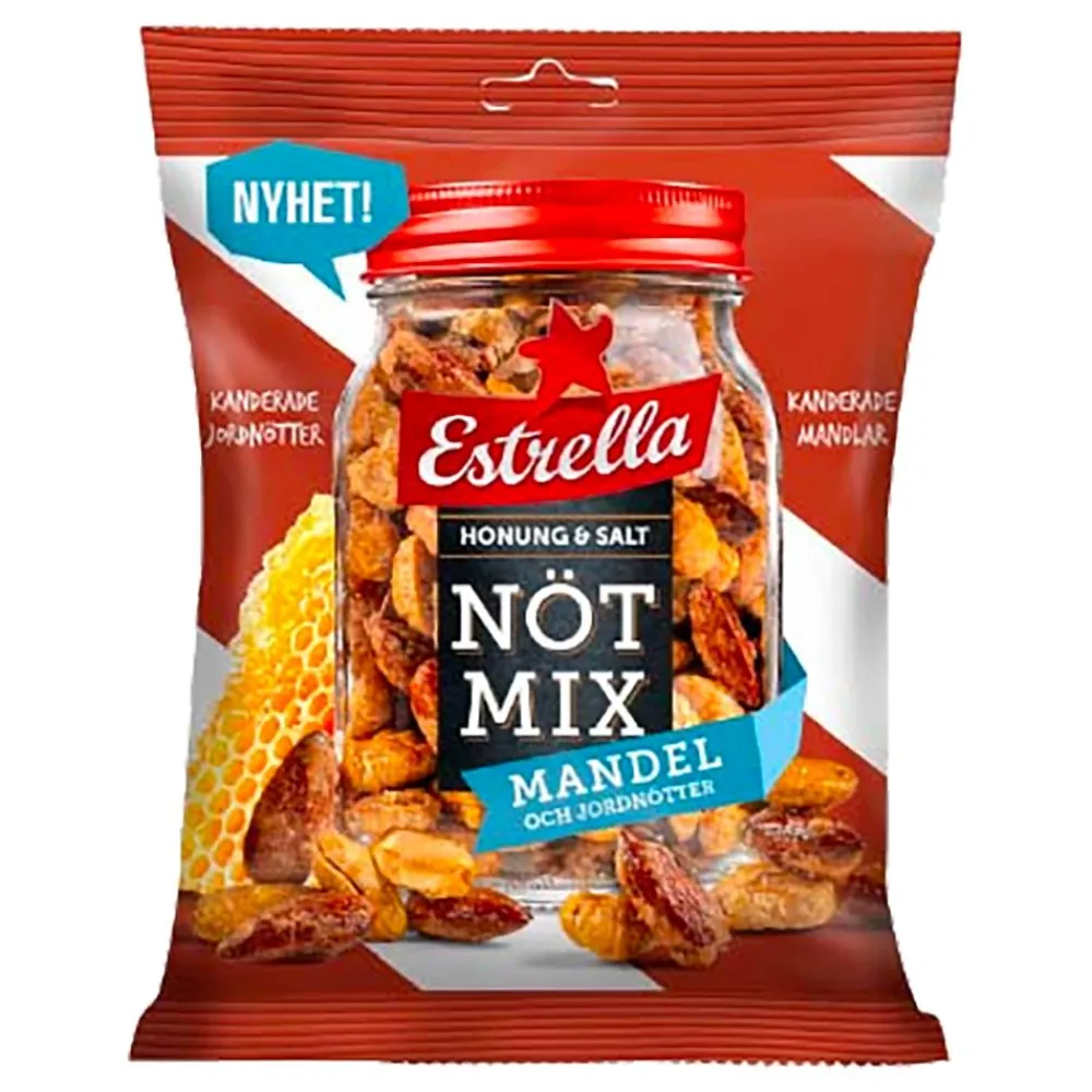 Discount ERT Godis AB Estrella Nötmix Mandel Honning & Salt