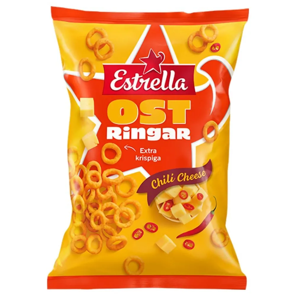Outlet ERT Godis AB Estrella Osteringe Chili Cheese