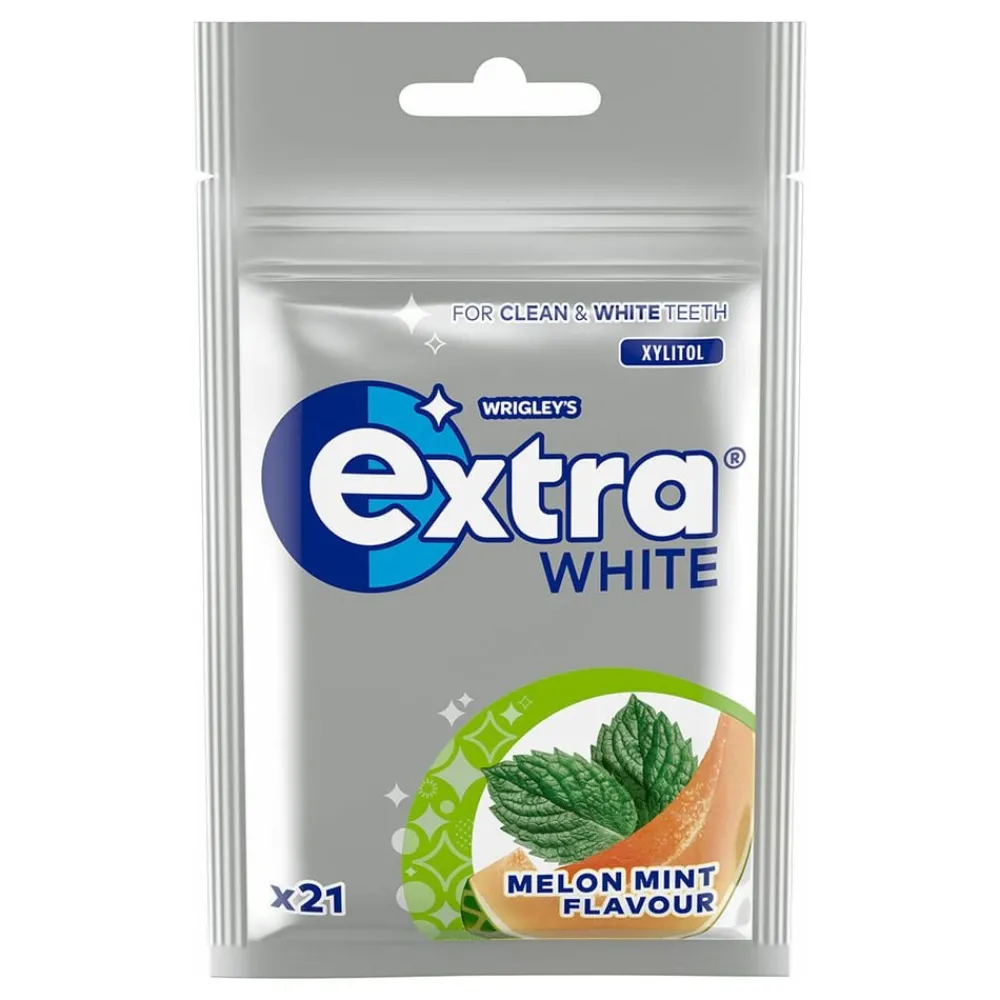 Outlet ERT Godis AB Extra White Melon Mint Tyggegummi