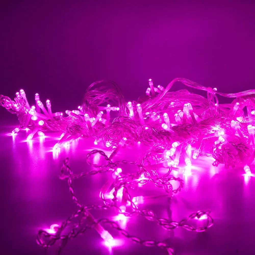Partyking AB Fairy Light Lyskæde Lyserød - Hjem & Husholdning