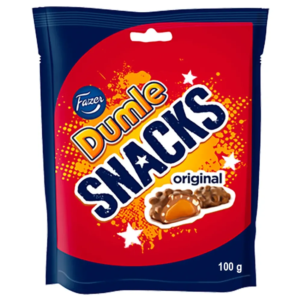 New ERT Godis AB Fazer Dumle Snacks Original