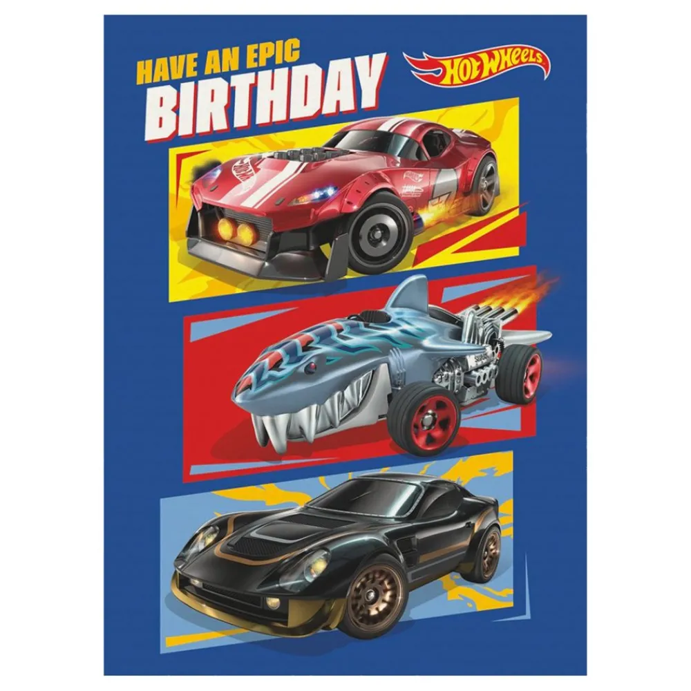 Online Hisab/Joker Company AB Fødselsdagskort Hot Wheels