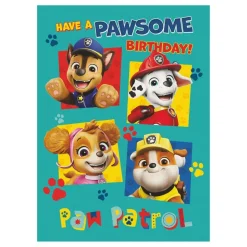 Hisab/Joker Company AB Fødselsdagskort Paw Patrol Grøn - Hilsningskort