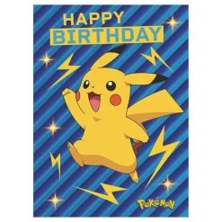 Discount Hisab/Joker Company AB Fødselsdagskort Pokémon Pikachu