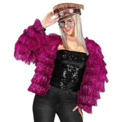 Wilbers Karnaval B.V. Festivaljakke Tinsel Lyserød - Tøj