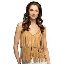Clearance Boland Party Partners B.V. Festivaltop Boho med Frynser