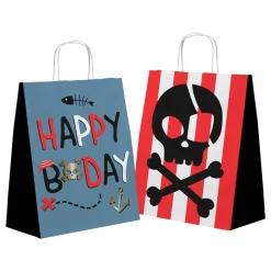Folat B.V. Festposer Pirat Happy Birthday - Festtilbehør|Gaveindpakning