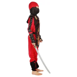 Wilbers Karnaval B.V. Fire Ninja Børnekostume - Udklædningskostumer|Kostumetema