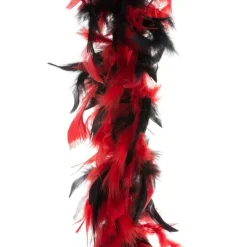 ESPA NV Fjerboa Sort/Rød - Tilbehør|Kostumetema