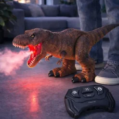 Sale Mikamax B.V. Fjernstyret T-Rex med Røgeffekt