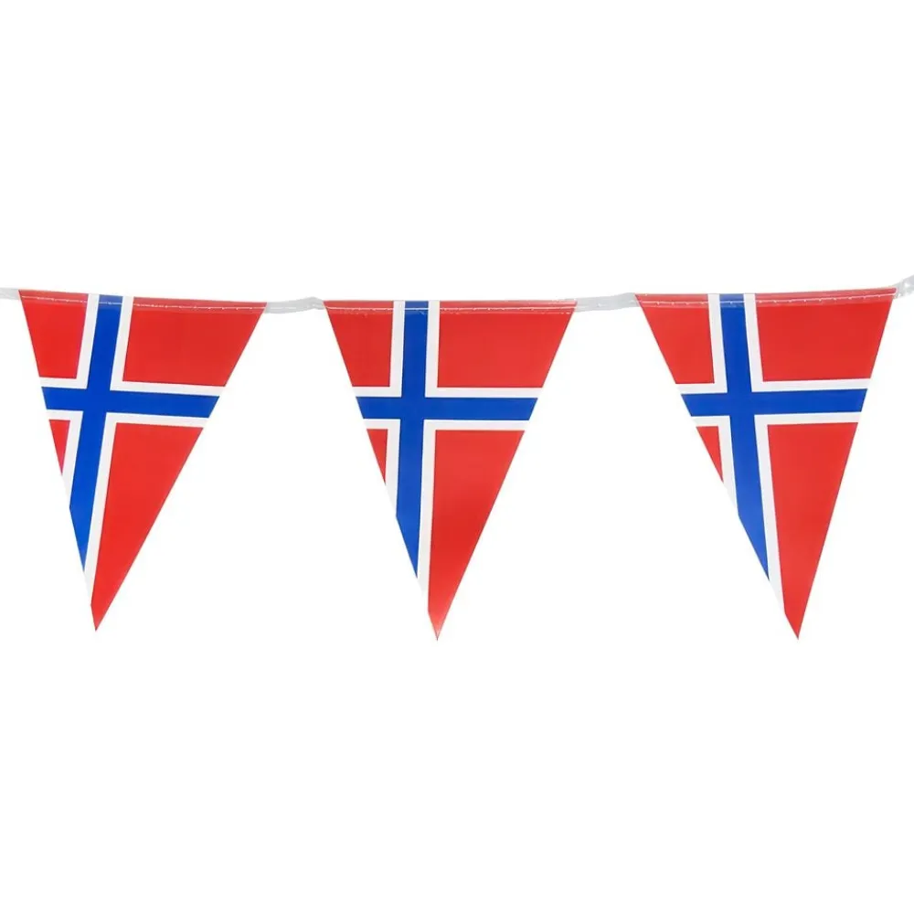 Hisab/Joker Company AB Flagguirlande Norske Flag - Oppyntning|Flag
