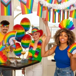 Online Boland Party Partners B.V. Flagguirlande Pride Progress