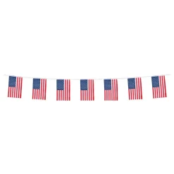 Boland Party Partners B.V. Flagguirlande USA - Flag|Merchandise