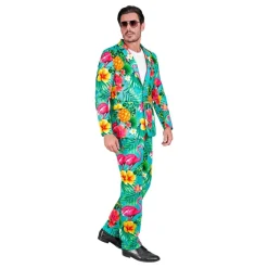 Widmann S.r.l. Flamingo Neon Kostume Udklædningsfest - Tøj|Udklædningskostumer