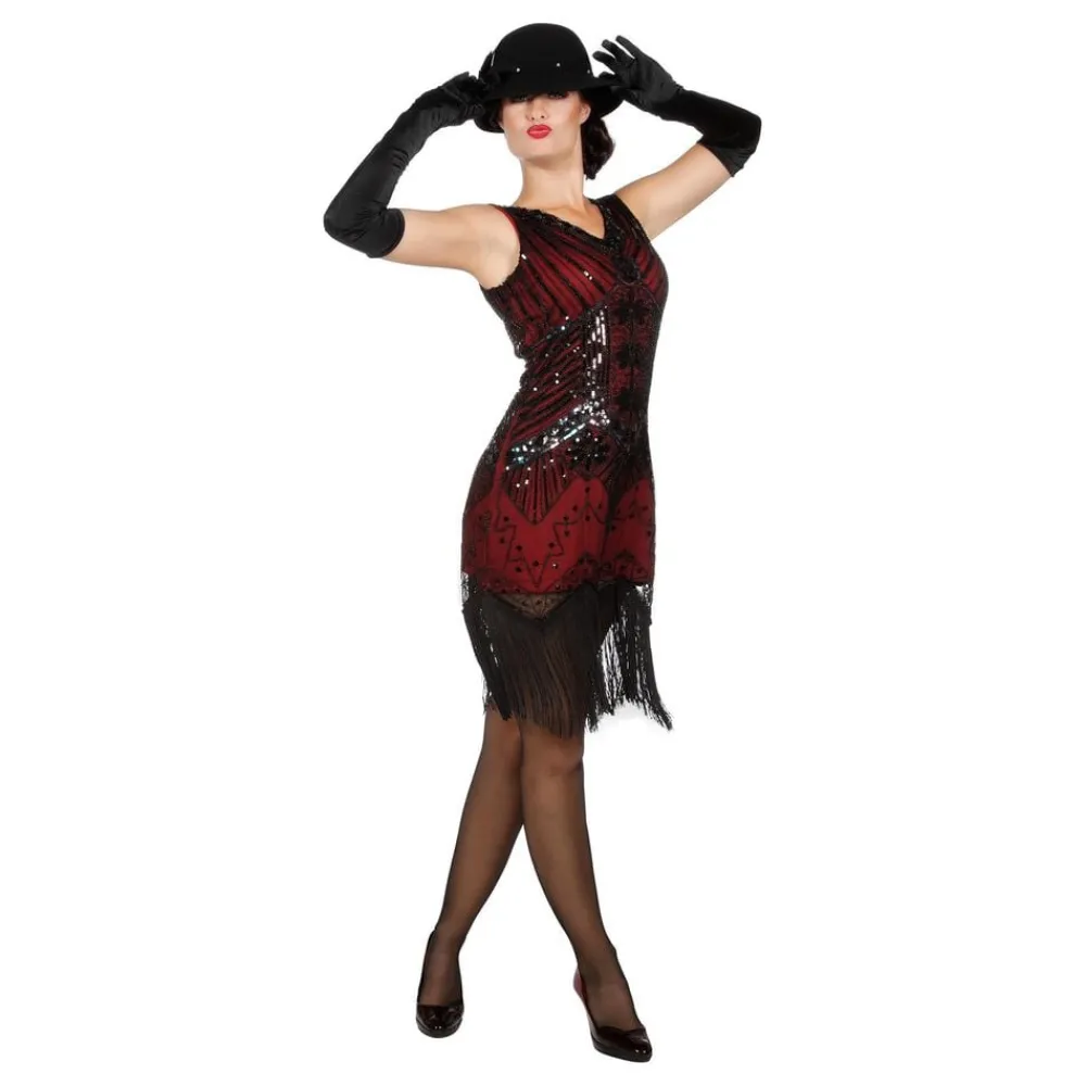 Discount Wilbers Karnaval B.V. Flapper Kjole Charleston Ada Kostume