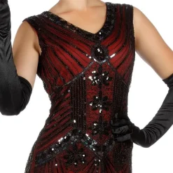 Discount Wilbers Karnaval B.V. Flapper Kjole Charleston Ada Kostume