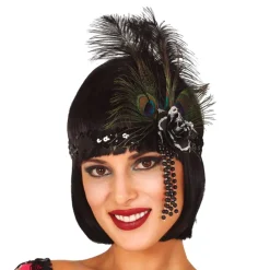 Discount Fiestas Guirca, S.L Flapper Pandebånd Fjer