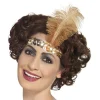 Rubies Netherland B.V. Flapper Pandebånd Guld - Kostumetema|Hatte