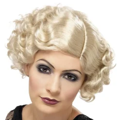 Rubies Netherland B.V. Flirty Flapper Blond Paryk - Kostumetema|Parykker