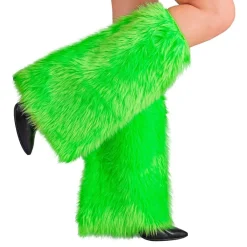 Widmann S.r.l. Fluffy neongrønne benvarmere - Tilbehør